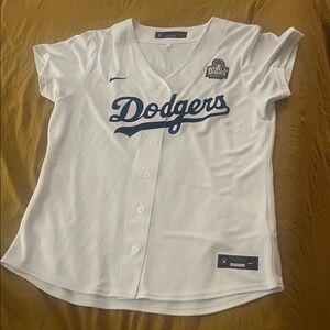 Nike White Dodgers Baseball Jersey ( World Series 2024)